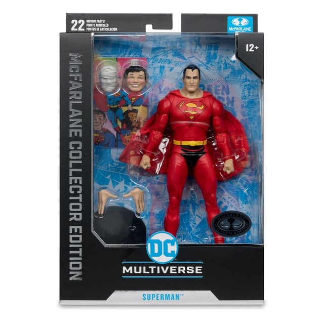 McFarlane Collector Edition Superman (Strange lives of Superman) Action Figure (Platinum) 18cm