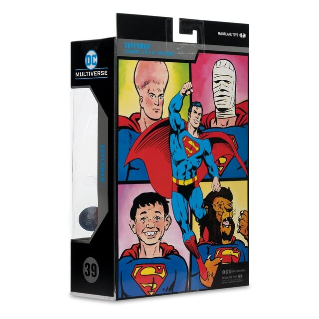 McFarlane Collector Edition Superman (Strange lives of Superman) Action Figure (Platinum) 18cm