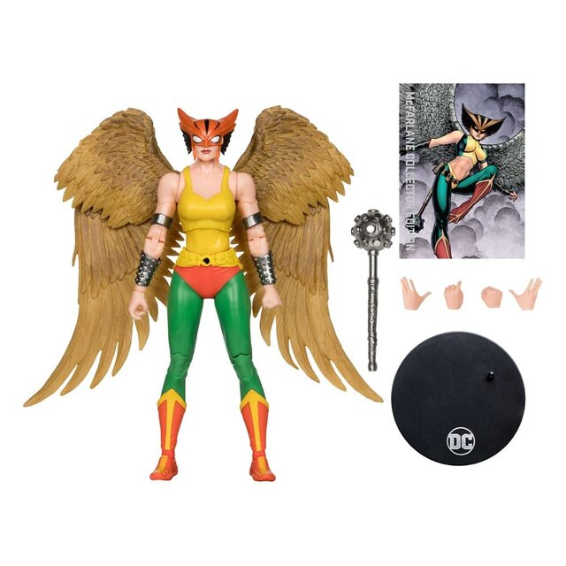 McFarlane Collector Edition Hawkgirl (Justice League of America) Action Figure Platinum 18cm