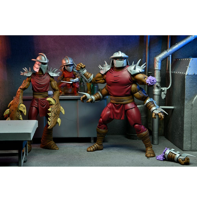 Teenage Mutant Ninja Turtles Shredder Clones Deluxe (Mirage Comics) 18cm