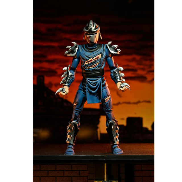 NECA Teenage Mutant Ninja Turtles The Shredder Battle Damaged (Mirage Comics) Action Figure 18cm
