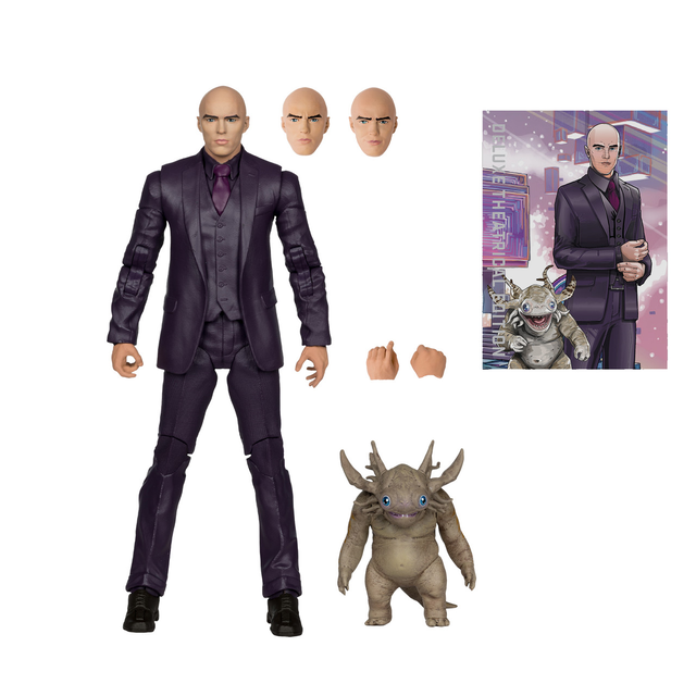 DC Multiverse Lex Luthor & Baby Kaiju Deluxe Theatrical Edition 18cm
