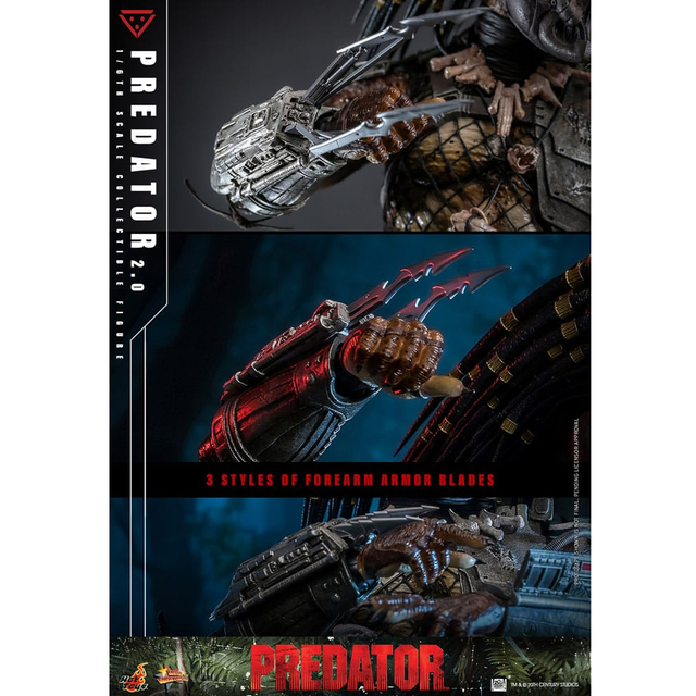 Predator Movie Masterpiece Action Figure 1/6 Predator (2.0) 34cm