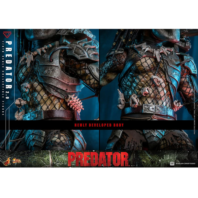 Predator Movie Masterpiece Action Figure 1/6 Predator (2.0) 34cm