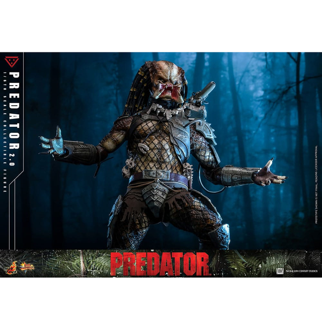 Predator Movie Masterpiece Action Figure 1/6 Predator (2.0) 34cm