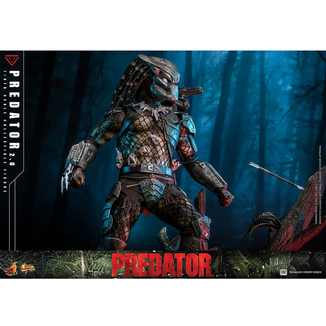 Predator Movie Masterpiece Action Figure 1/6 Predator (2.0) 34cm