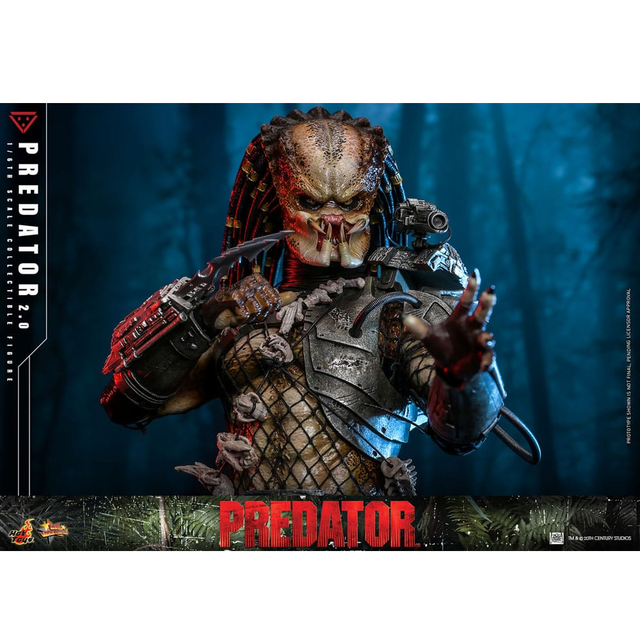 Predator Movie Masterpiece Action Figure 1/6 Predator (2.0) 34cm
