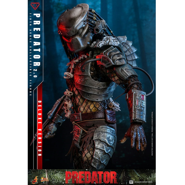 Predator Movie Masterpiece Action Figure 1/6 Predator (2.0) Deluxe Version 34cm