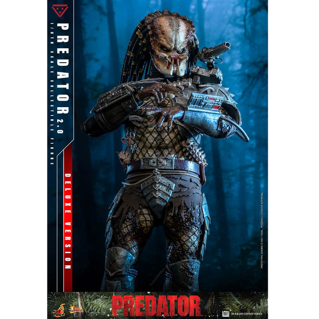 Predator Movie Masterpiece Action Figure 1/6 Predator (2.0) Deluxe Version 34cm