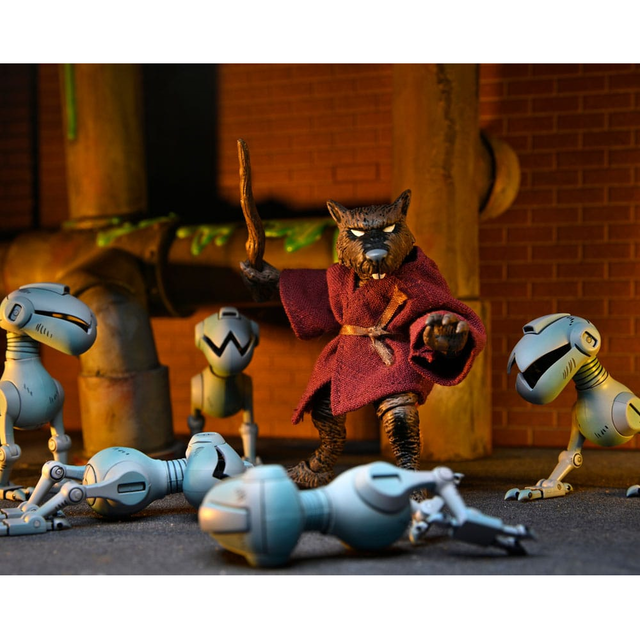 NECA Teenage Mutant Ninja Turtles Splinter  (Mirage Comics) Action Figure