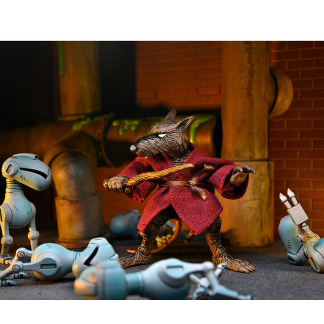 NECA Teenage Mutant Ninja Turtles Splinter  (Mirage Comics) Action Figure