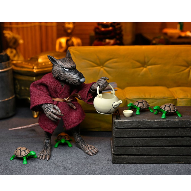 NECA Teenage Mutant Ninja Turtles Splinter  (Mirage Comics) Action Figure