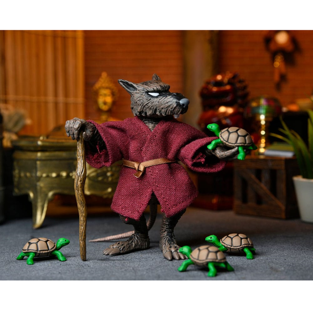 NECA Teenage Mutant Ninja Turtles Splinter  (Mirage Comics) Action Figure