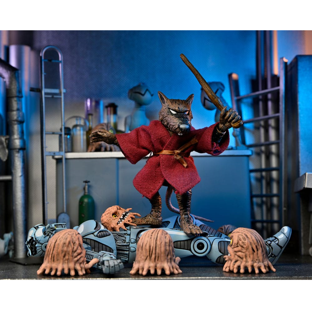 NECA Teenage Mutant Ninja Turtles Splinter  (Mirage Comics) Action Figure