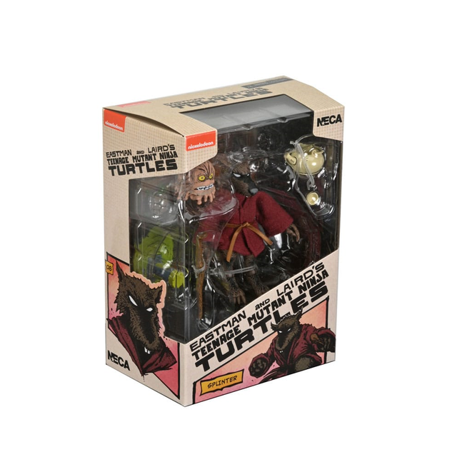 NECA Teenage Mutant Ninja Turtles Splinter  (Mirage Comics) Action Figure