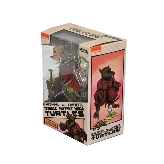 NECA Teenage Mutant Ninja Turtles Splinter  (Mirage Comics) Action Figure