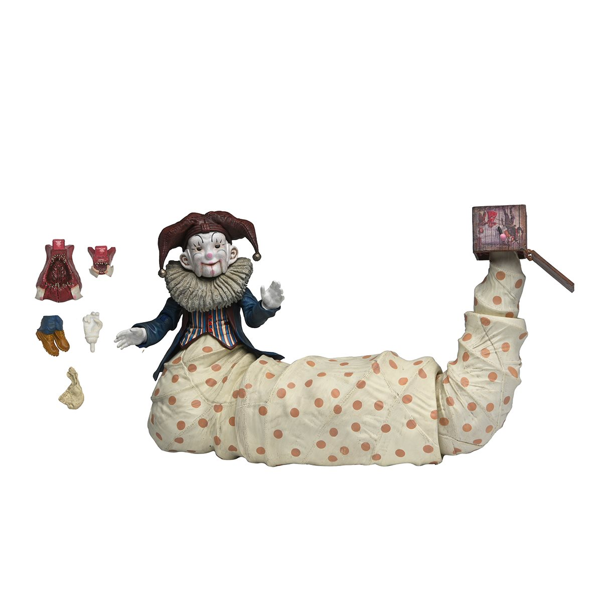 NECA Krampus Der Klown Deluxe Action Figure afbeelding