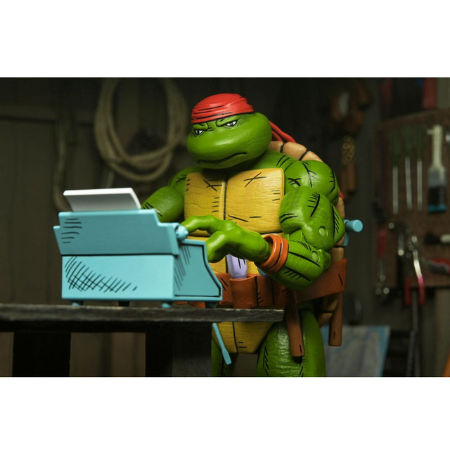 NECA Teenage Mutant Ninja Turtles Handyman Donatello (Mirage Comics) Action Figure 18cm