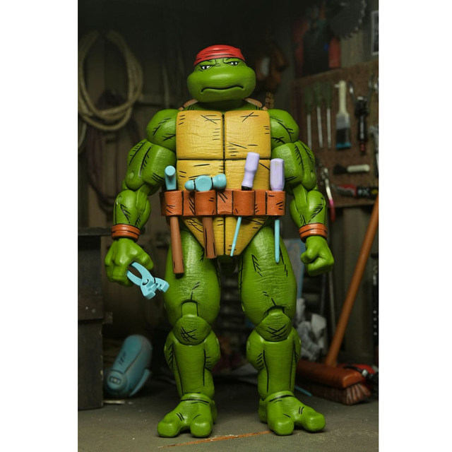 NECA Teenage Mutant Ninja Turtles Handyman Donatello (Mirage Comics) Action Figure 18cm