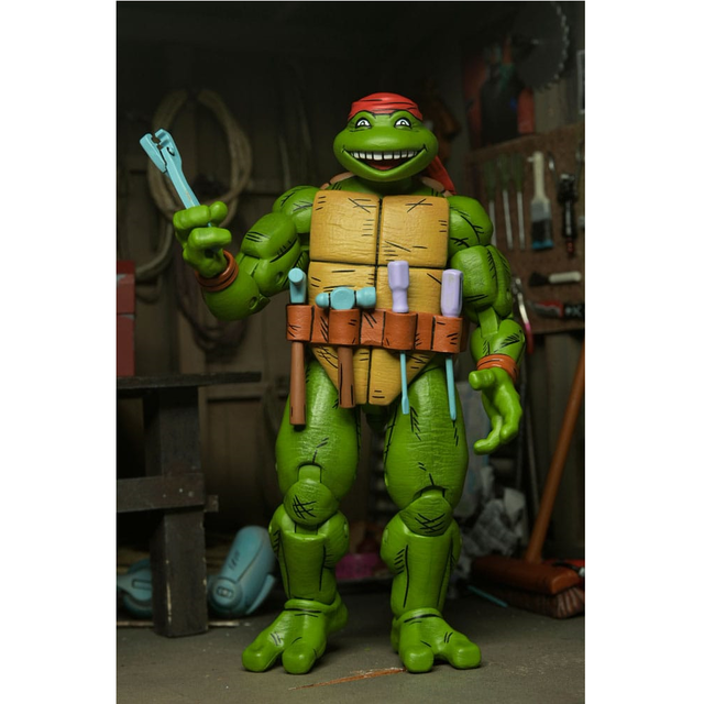 NECA Teenage Mutant Ninja Turtles Handyman Donatello (Mirage Comics) Action Figure 18cm
