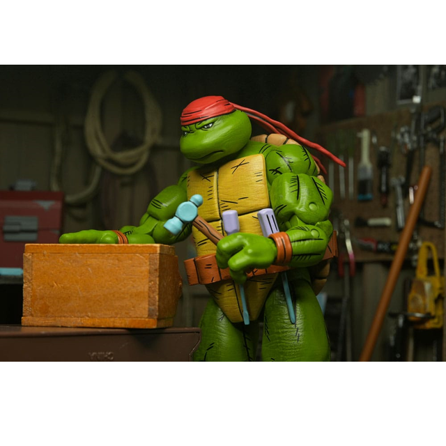 NECA Teenage Mutant Ninja Turtles Handyman Donatello (Mirage Comics) Action Figure 18cm