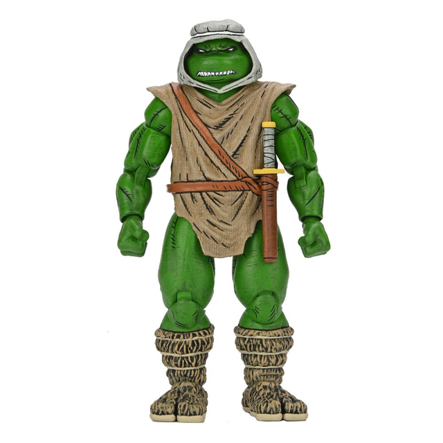 NECA Teenage Mutant Ninja Turtles Hunter Leonardo (Mirage Comics) Action Figure 18cm