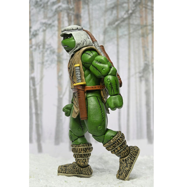 NECA Teenage Mutant Ninja Turtles Hunter Leonardo (Mirage Comics) Action Figure 18cm