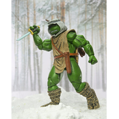 NECA Teenage Mutant Ninja Turtles Hunter Leonardo (Mirage Comics) Action Figure 18cm