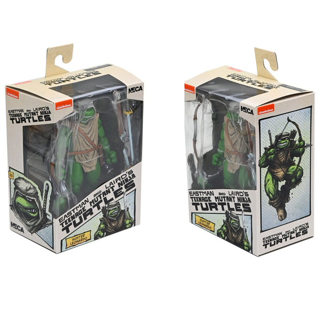 NECA Teenage Mutant Ninja Turtles Hunter Leonardo (Mirage Comics) Action Figure 18cm