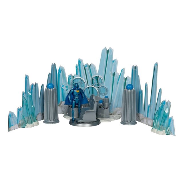 DC Direct Playset Fortress of Solitude with Superman Robot