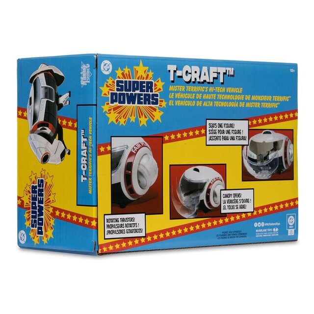 DC Direct Super Powers Vehicle T-Craft