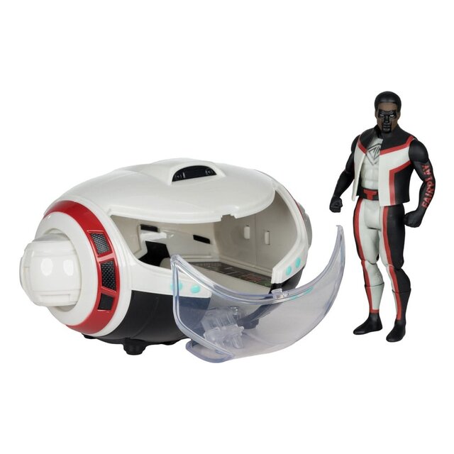 DC Direct Super Powers Vehicle Mr. Terrific & T-Craft