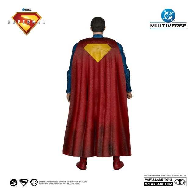 DC Multiverse Superman (Battle Damaged) (Gold Label) Action Figure 18cm