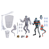 Teenage Mutant Ninja Turtles: Saturday Morning Adventures Action Figure 2-Pack Creepy Eddie & Shibano-Sama 17cm