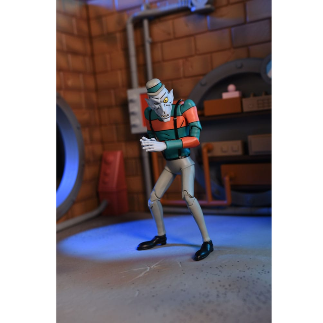 Teenage Mutant Ninja Turtles: Saturday Morning Adventures Action Figure 2-Pack Creepy Eddie & Shibano-Sama 17cm