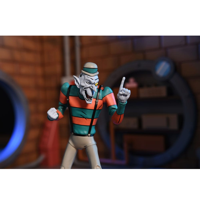 Teenage Mutant Ninja Turtles: Saturday Morning Adventures Action Figure 2-Pack Creepy Eddie & Shibano-Sama 17cm