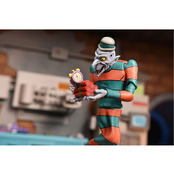 Teenage Mutant Ninja Turtles: Saturday Morning Adventures Action Figure 2-Pack Creepy Eddie & Shibano-Sama 17cm