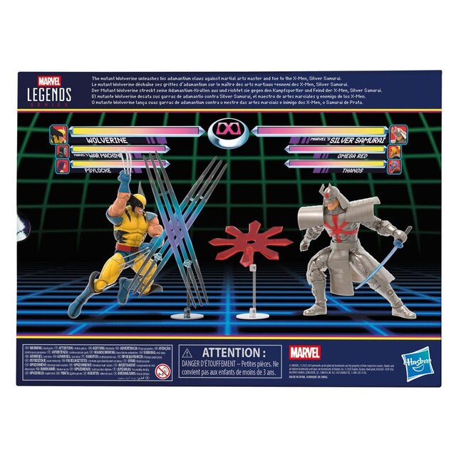 Marvel Legends Gamerverse 2-Pack Wolverine vs. Silver Samurai 15cm