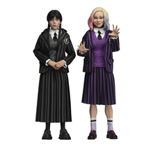 Wednesday Addams (Nevermore Uniform) and Enid 20cm