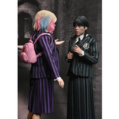 Wednesday Addams (Nevermore Uniform) and Enid 20cm