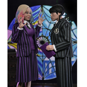 Wednesday Addams (Nevermore Uniform) and Enid 20cm