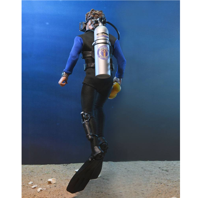 Jaws Matt Hooper (Shark Cage) Clothed Action Figure 20cm