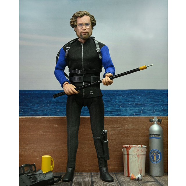 Jaws Matt Hooper (Shark Cage) Clothed Action Figure 20cm