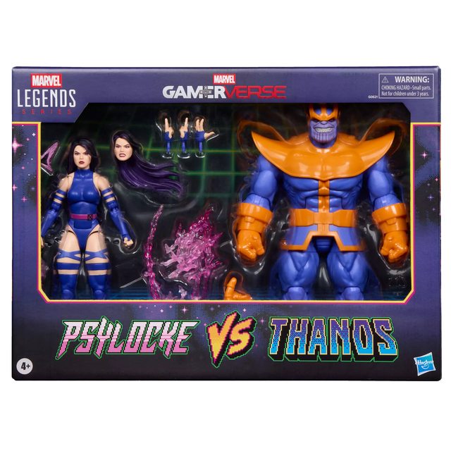 Marvel Legends Gamerverse 2-Pack Psylocke vs. Thanos 15cm