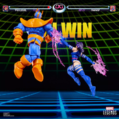 Marvel Legends Gamerverse 2-Pack Psylocke vs. Thanos 15cm
