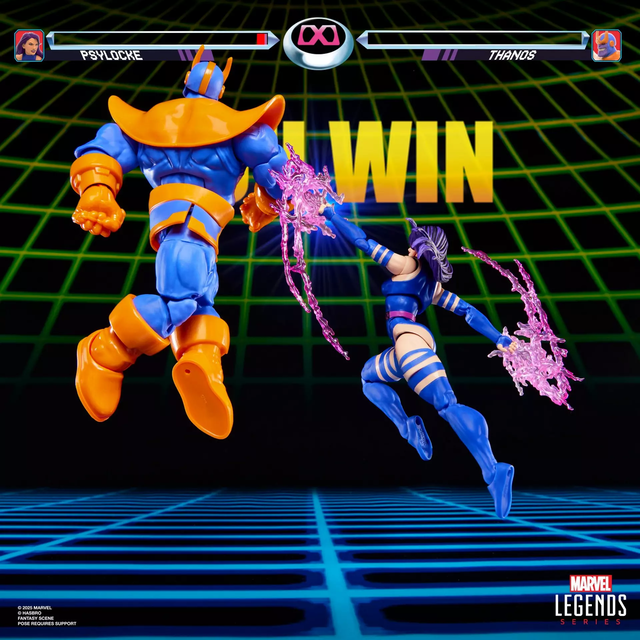Marvel Legends Gamerverse 2-Pack Psylocke vs. Thanos 15cm