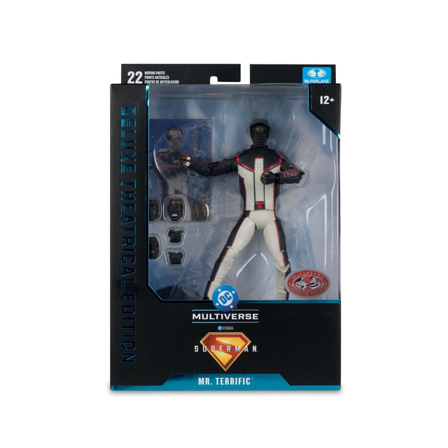 DC Multiverse Mr. Terrific Deluxe Theatrical Edition (Red Platinum) 18cm DC Multiverse Mr. Terrific Deluxe Theatrical Edition (Red Platinum) 18cm