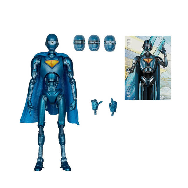 DC Multiverse Superman Robot Deluxe Theatrical Edition (Red Platinum) 18cm DC Multiverse Superman Robot Deluxe Theatrical Edition (Red Platinum) 18cm