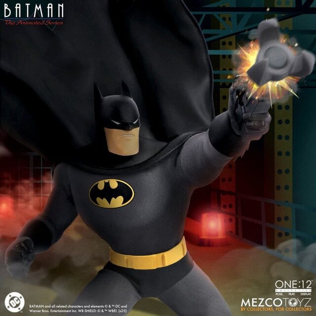 Batman: The Animated Series Action Figure 1/12 Batman 17cm Batman: The Animated Series Action Figure 1/12 Batman 17cm