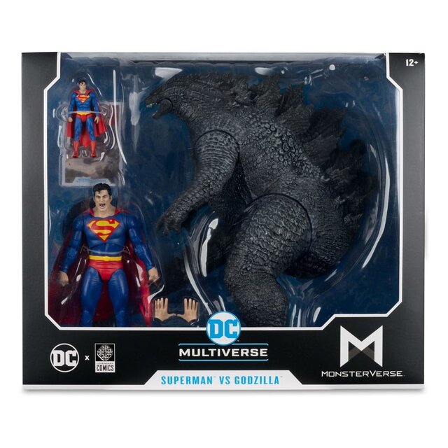 DC Multiverse Superman vs. Godzilla (Justice League vs. Godzilla vs. Kong) 2-Pack DC Multiverse Superman vs. Godzilla (Justice League vs. Godzilla vs. Kong) 2-Pack